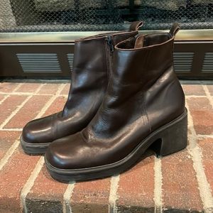 Leather Bandolina Boots